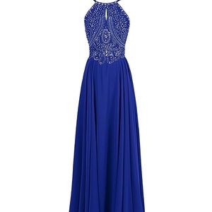 Open back sparkly prom dress!